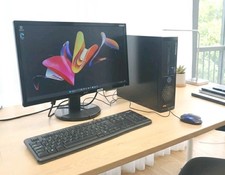 Sistema PC completo - Windows 11 - 8GB Ram / i3 / WiFi / 21.5" Full HD Montior