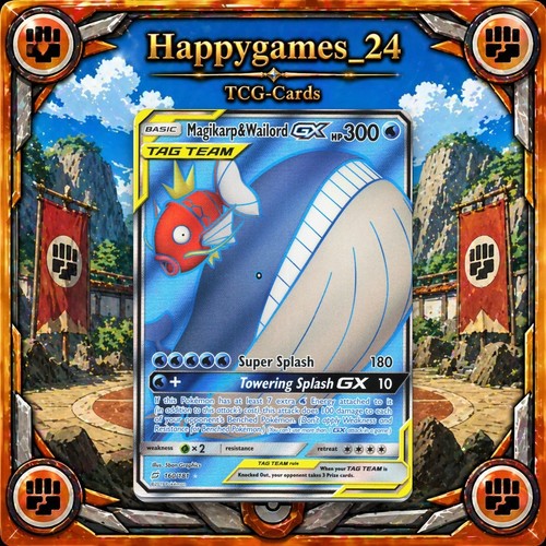 Karpador wailord carta - &,