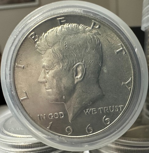 Rotoli mezzo dollaro - , argento
