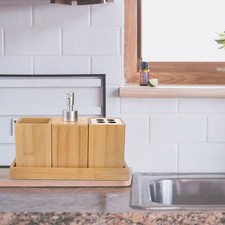  4 Pcs Accessori Bagno in