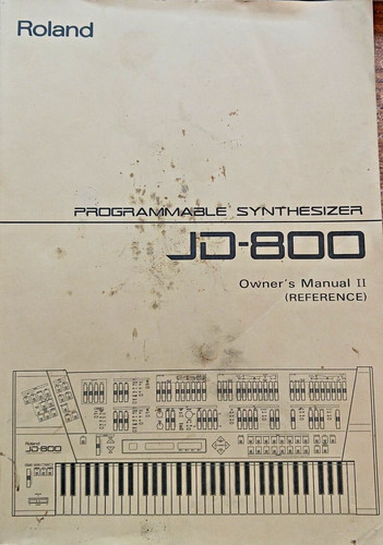 Roland 800 sintetizzatore - roland, jd-800