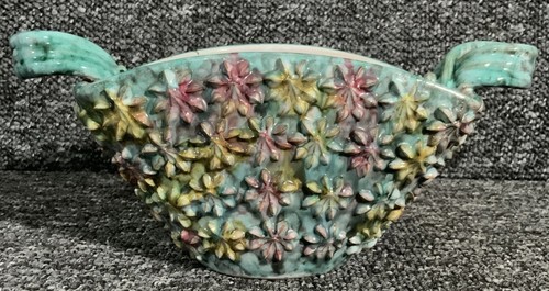 Ciotola floreale maiolica