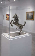Scultura cavallino rampante - scultura, rampante"