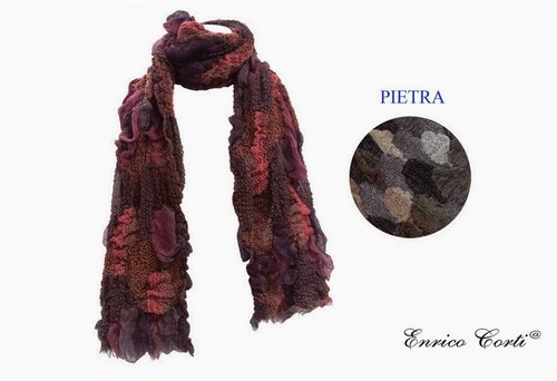 Sciarpa pacthwork enrico corti - pacthwork,