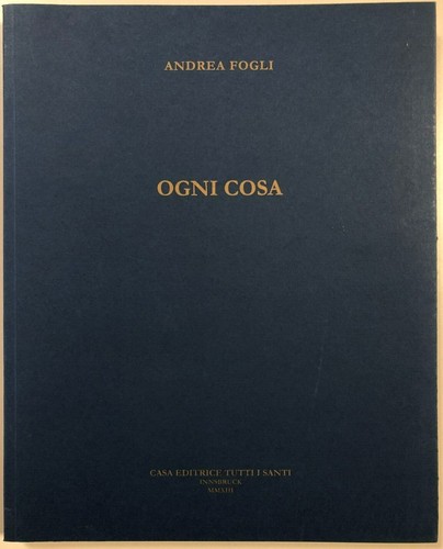 Andrea fogli ogni cosa casa - ogni,