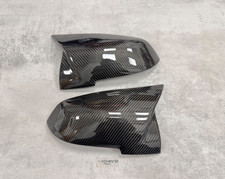 Tappi copri specchietti retrovisori originali in fibra di carbonio BMW F20 F22 F30 F32 F87 M2 RHD