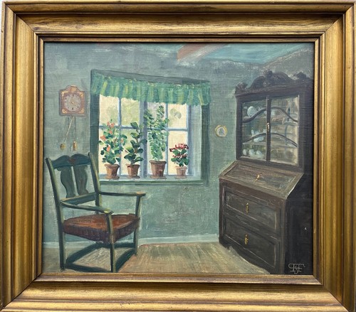 Dipinto impressionista interno - dipinto,