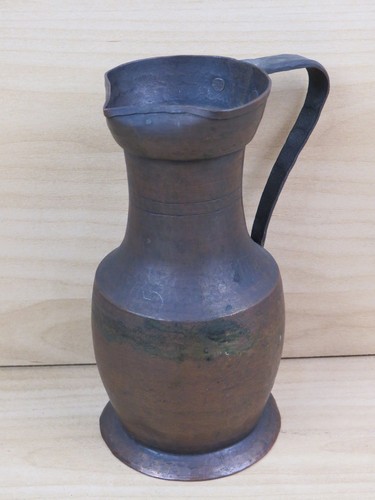 Vecchia brocca caraffa rame - caraffa,