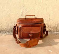 12 " Fotocamera IN Pelle Borsa