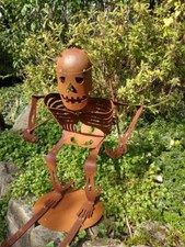 Scheletro ruggine sciatore