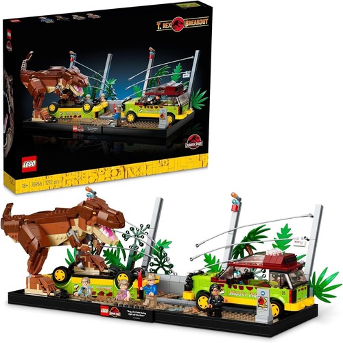 Lego jurassic world rex - jurassic, t-rex