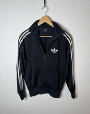 Adidas Firebird Felpa Vintage Nero Bianco Taglia XS Uomo  Men Jacket Retro