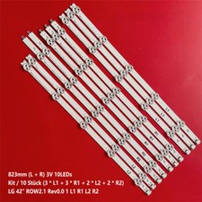 10 Pezzi Strisce LED per LG