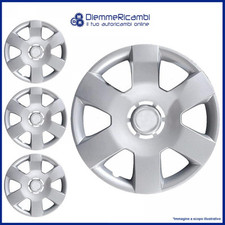 SERIE 4 BORCHIE - 4 COPRICERCHI COPPE RUOTA 14" PER TOYOTA AYGO