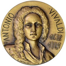 Medaglia antonio vivaldi - medaglia,