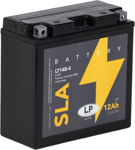 Batteria moto lt14b - batteria, lp