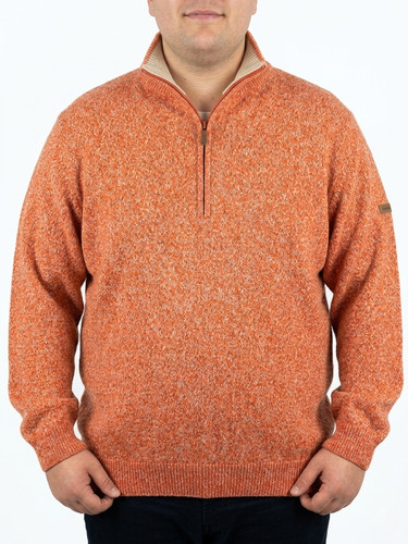 Maglione mezza zip uomo in - da,