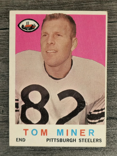 1959 topps tom - tom, miner