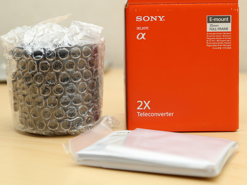 Sony mount 2 - e-mount, 2.0x