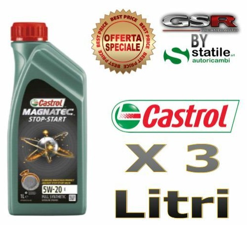 Litri olio castrol 5w20 - litri,