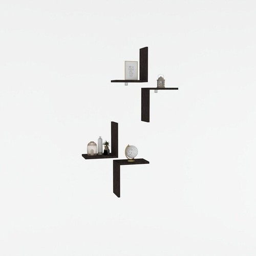 Set mensole 30x30 parete - a,