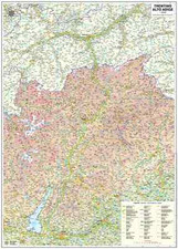 Carta GEOGRAFICA MURALE