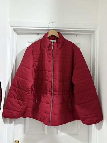 Impermeabile donna rosso