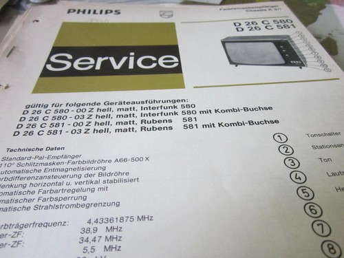 Philips chassis d 26 - philips,