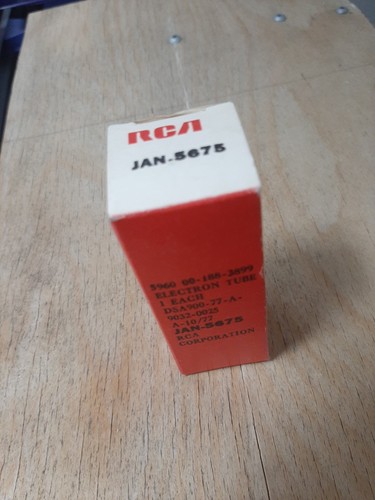 Jan 5675 rca tubo nos - 5675,