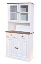 MOBILE SOGGIORNO CREDENZA WESTERLAND 4ANTE+2CASSETTI 90x45x181H PINO MASSELLO VE