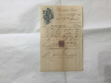 FATTURA PUBBLICITà PREMIATA FABBRICA OMBRELLI BARATELLI PADOVA 1903-034