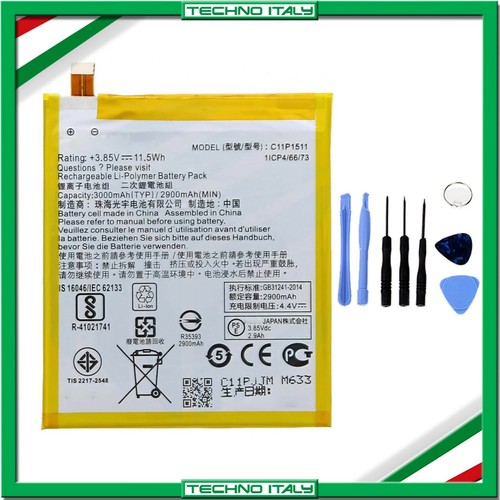 Batteria per asus zenfone - per, 3