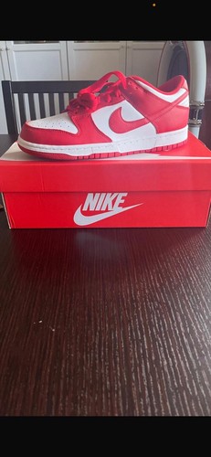 Nike dunk low university - nike, red