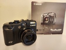 Canon PowerShot G12 10.0MP Digital Camera 5X Zoom