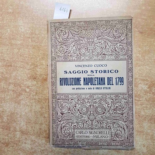 Saggio storico sulla - saggio,