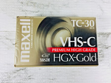 Maxell Sealed VHS-C Camcorder