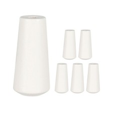 6 Pezzi Manopole per Cordino in Legno Nappa Finestra Cordoncino Gocce Estremità Tirante per Tende o