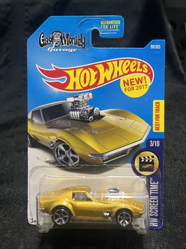 2017 hot wheels corvette - '68,