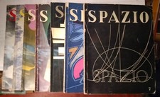 AA.VV.-SPAZIO-7 VOLL.-RIVISTE-TUTTO IL PUBBLICATO-ANNI-1950-1953