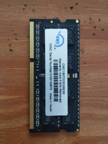 Memory ram owc - ram, ddr3