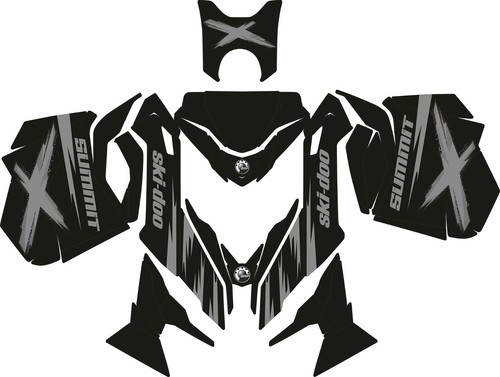 Kit grafica ski doo summit - ski,