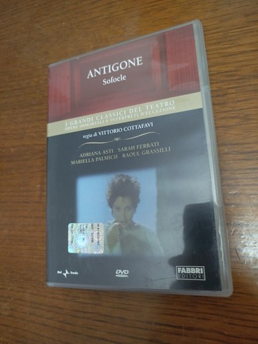 Dvd teatro antigone - di, sofocle