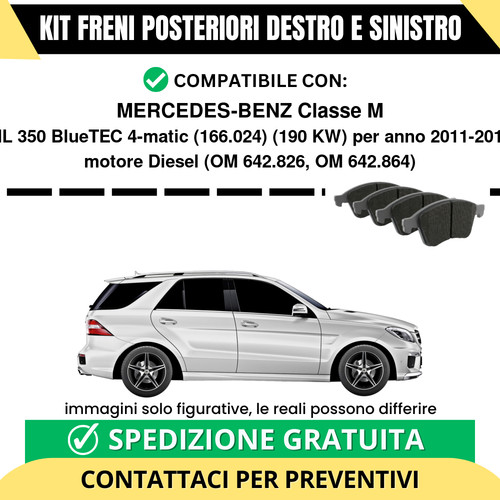 Pastiglie freno posteriori - freno,