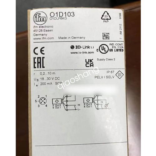 Sensore pressione ifm 01d103 - pressione,