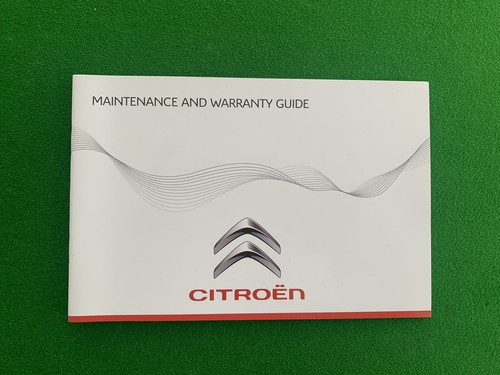 Libretto manutenzione citroen - libretto,