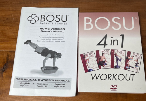 Bosu workout dvd plus - 4-in-1,