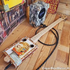 Guitare cigar box Bolivar