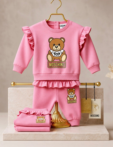 Moschino set bambina 9m - set,