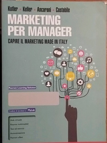 Marketing per manager capire - marketing,
