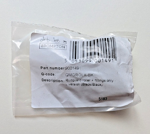 Brompton mudguard roller - roller, +